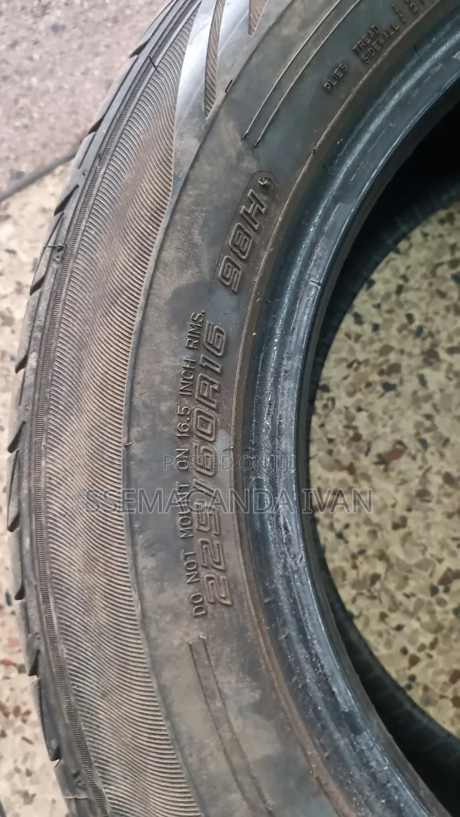 225/60r16 Original Dunlop Foreign Used Tyres