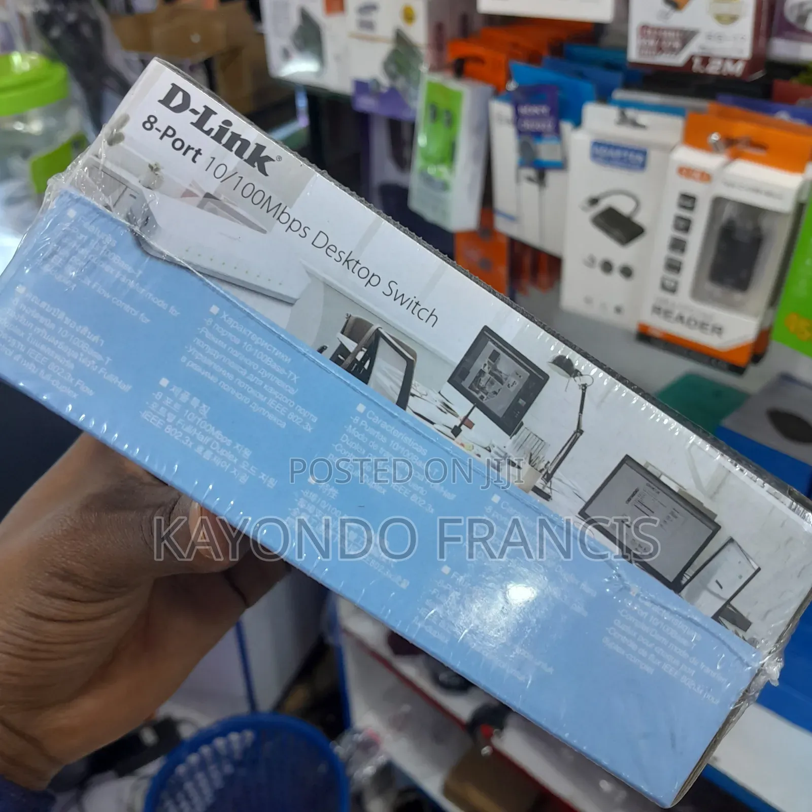 D-Link 8 Ports Network Switch/Desktop Switch