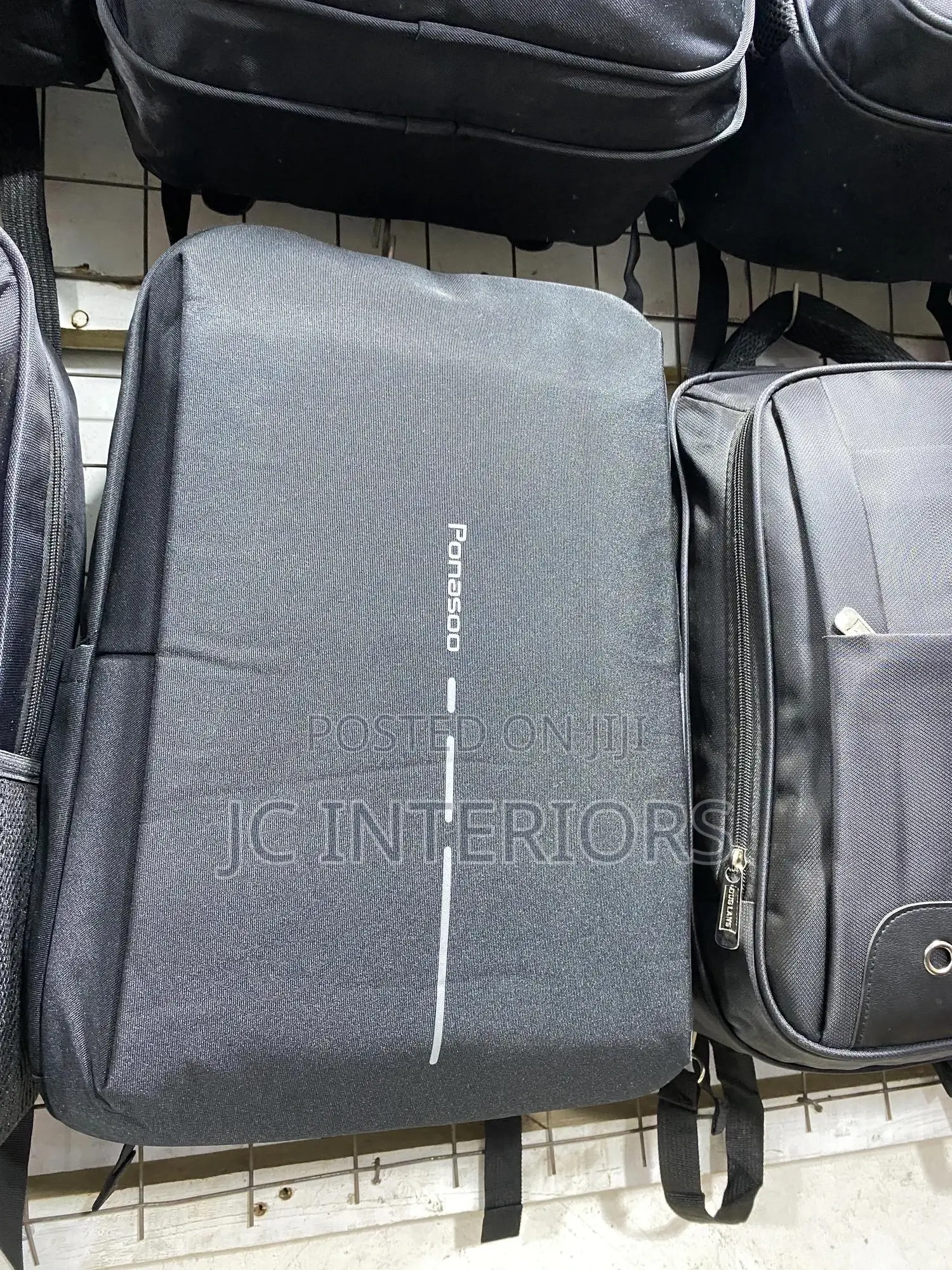 Black Backpack for Laptops