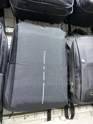 Black Backpack for Laptops