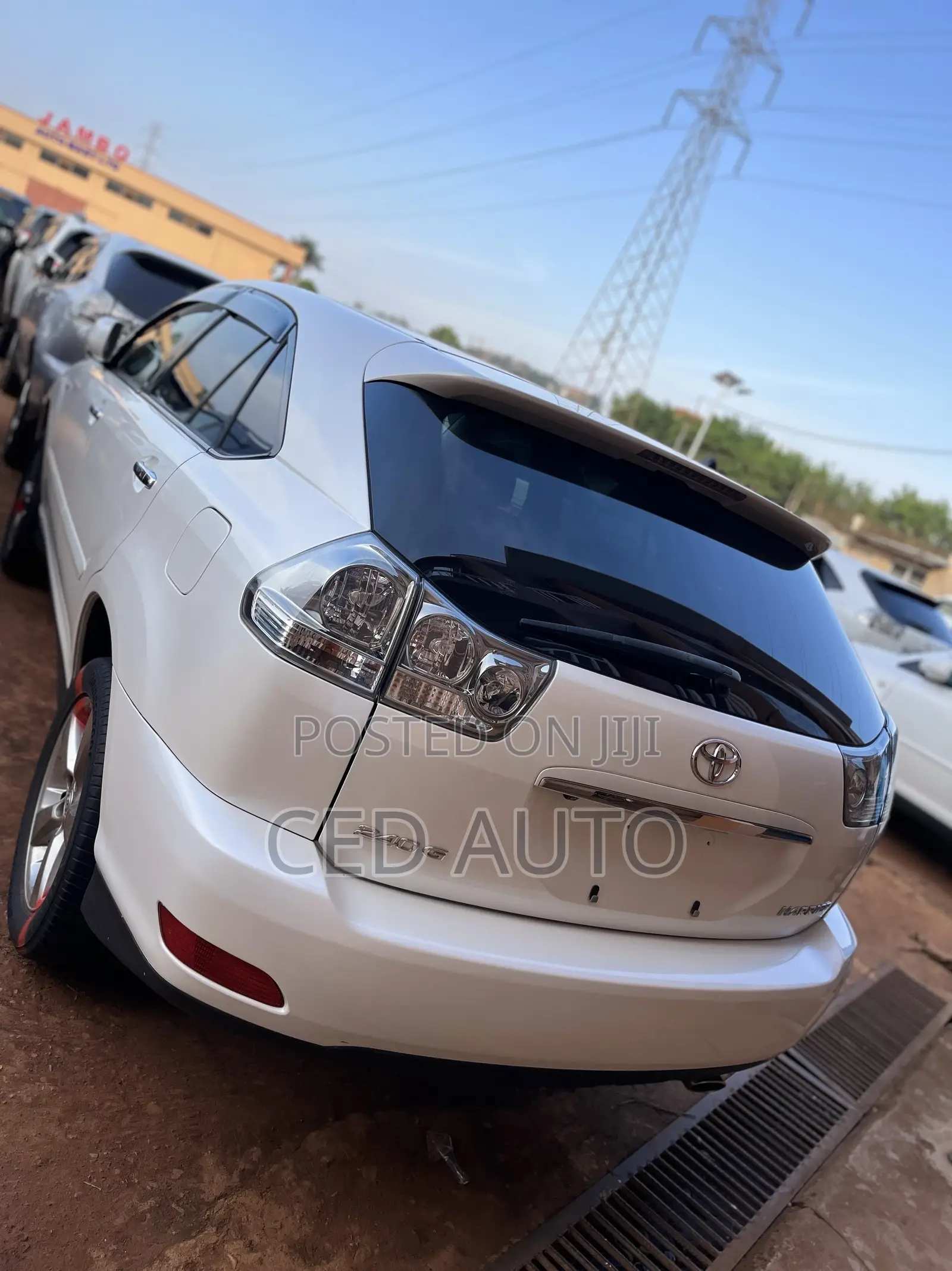Toyota Harrier 2012 White