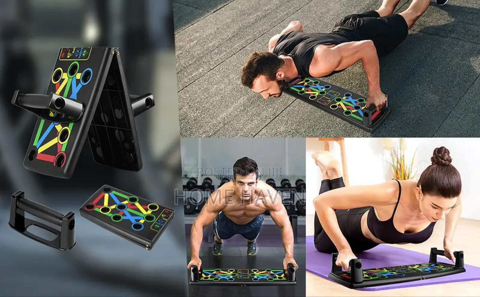 Abs Foldable Pushup Board