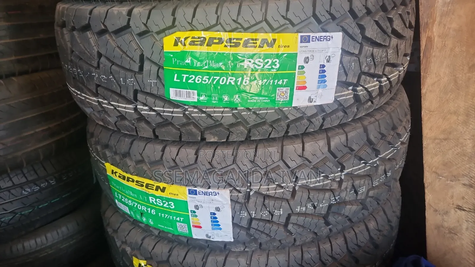 265/70r16 Kapsen Original Tyre
