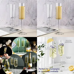 6pcs Deli Champagne Cocktail Glasses Cups 180ml