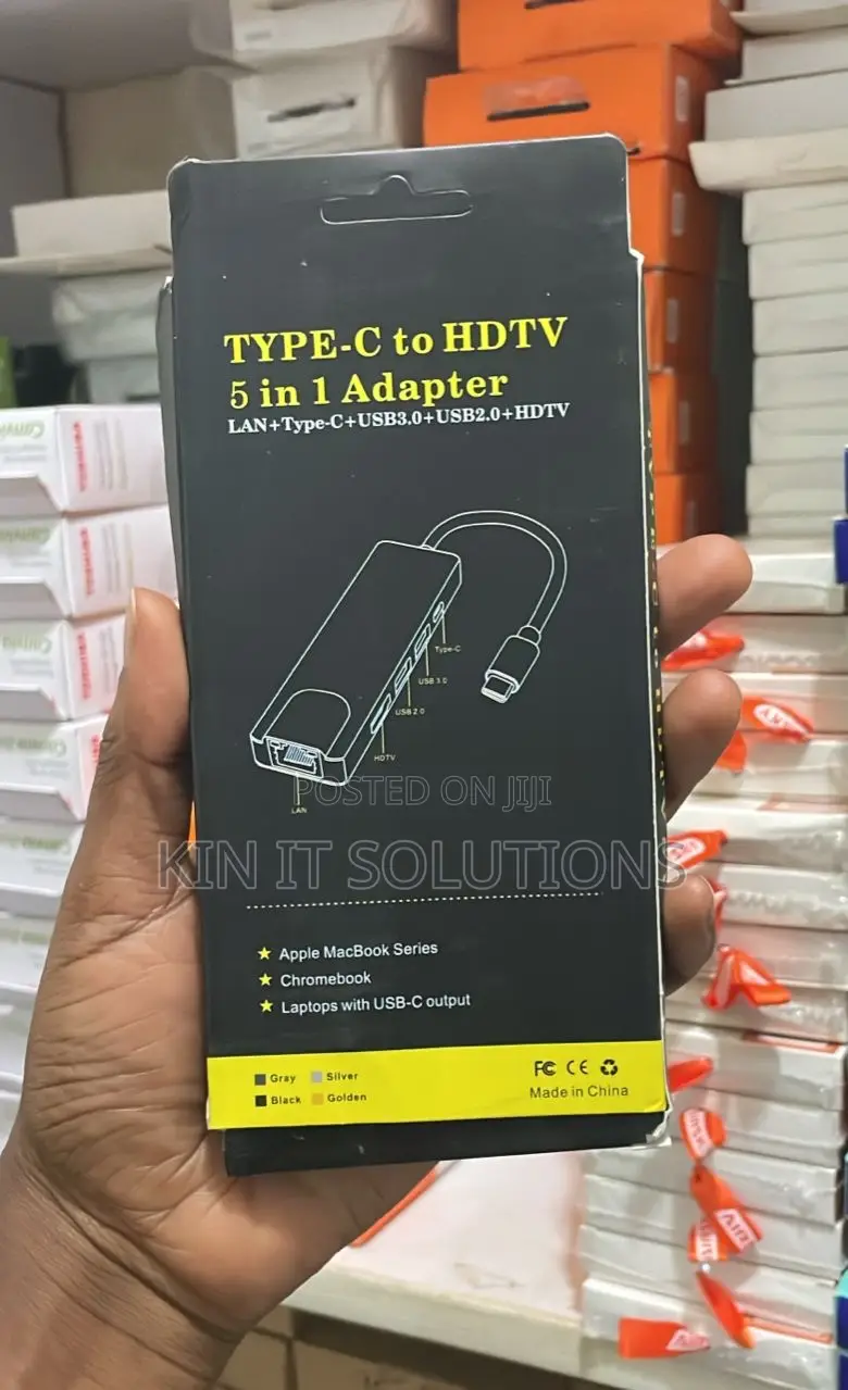 Type C 5 in 1 Adapter