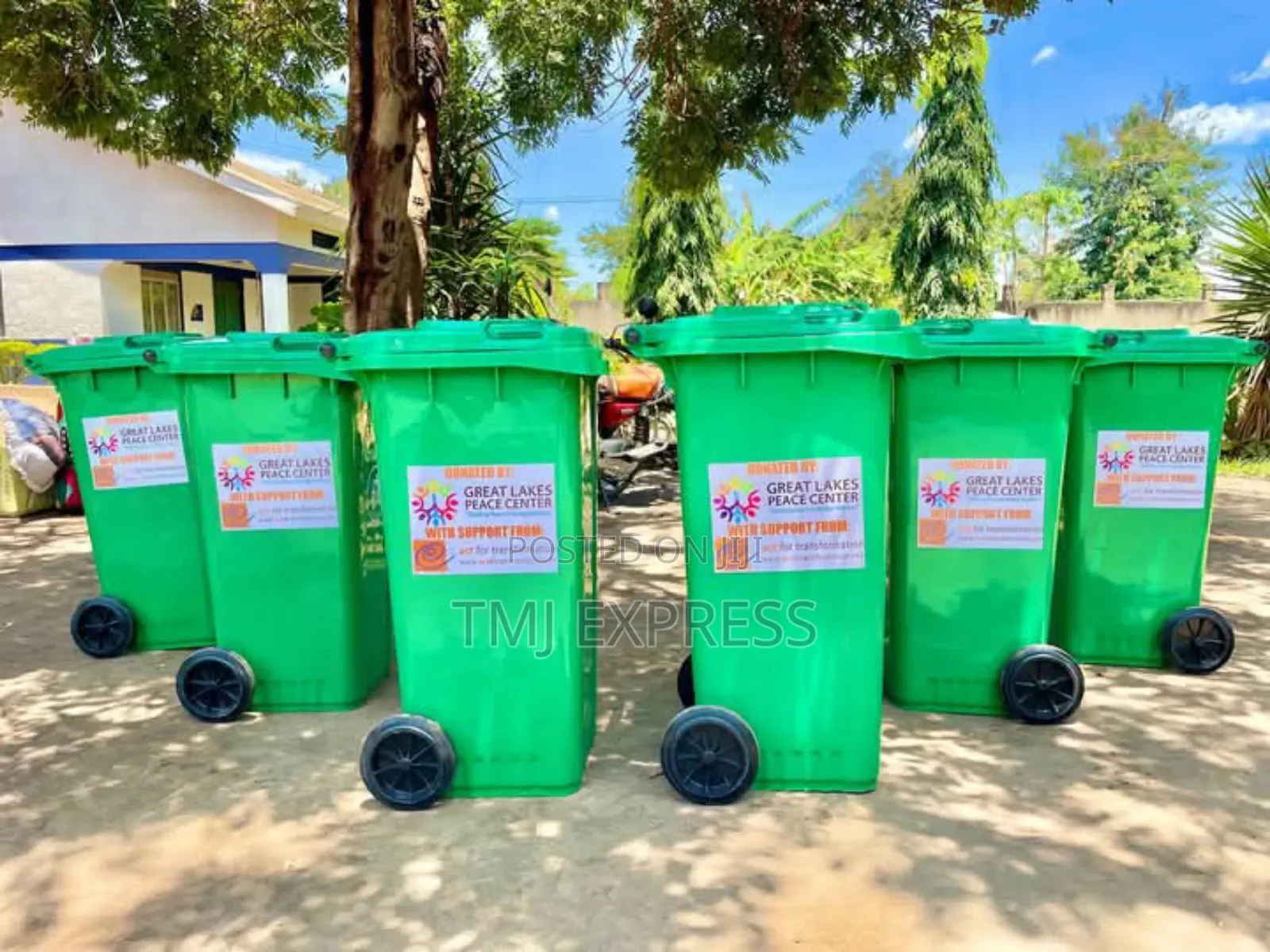 Branded Plastic Dustbins 120ll at 420,000