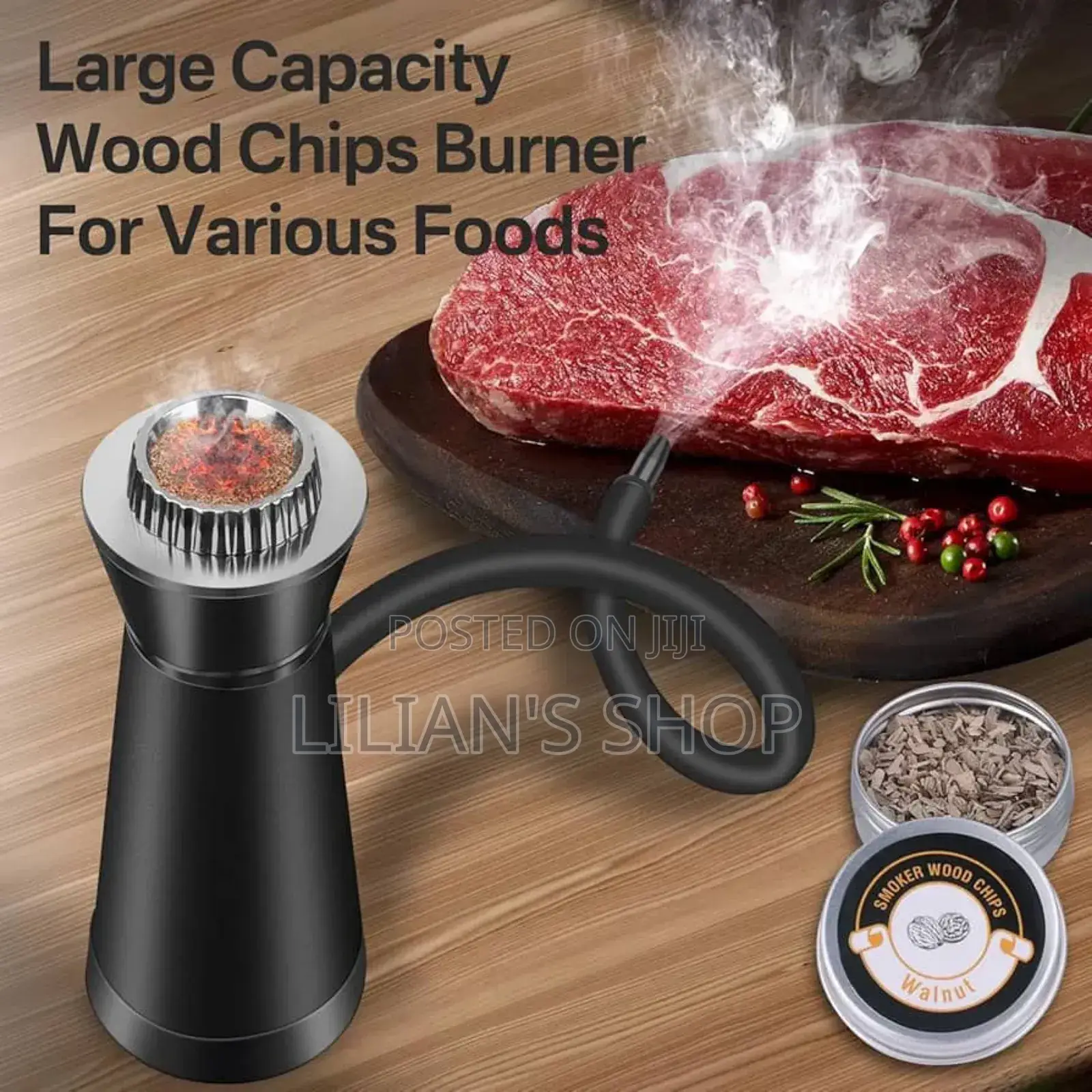 Portable Hand-Held Smoke Infuser Gun