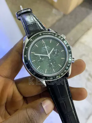 Black Omega Watch