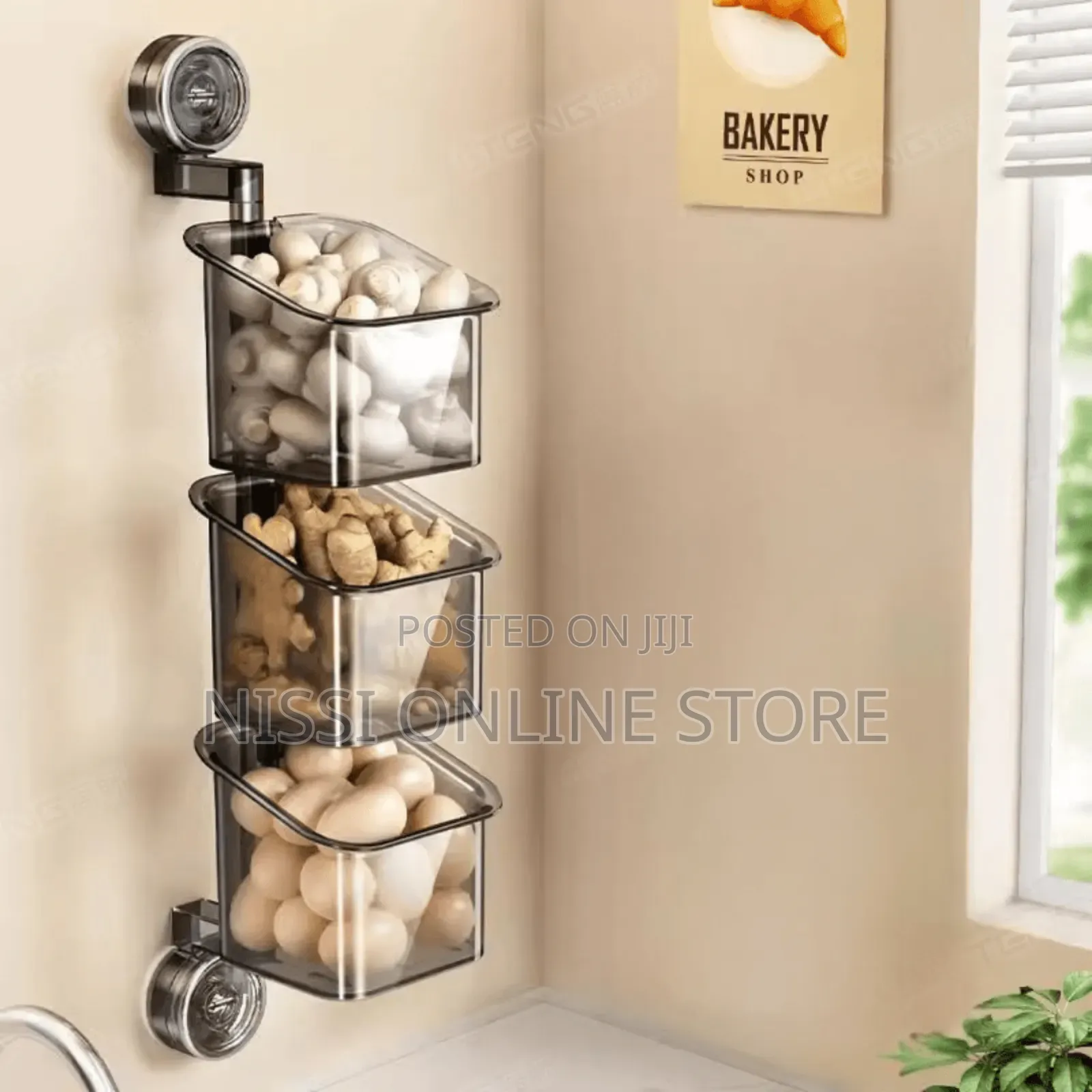 Rotatable Wall Mounted Kitchen Storage Box