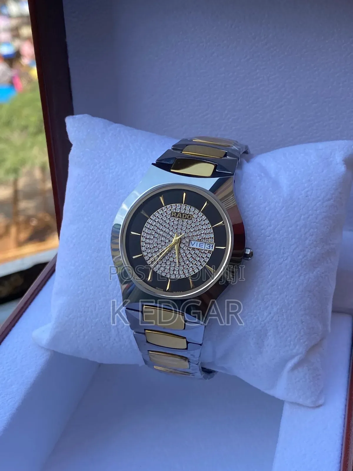 Mixed Silver and Gold High End Rado Watch