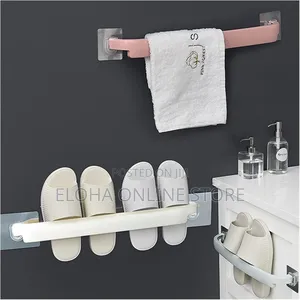 No Drill Kitchen or Bathroom Towel Holder
