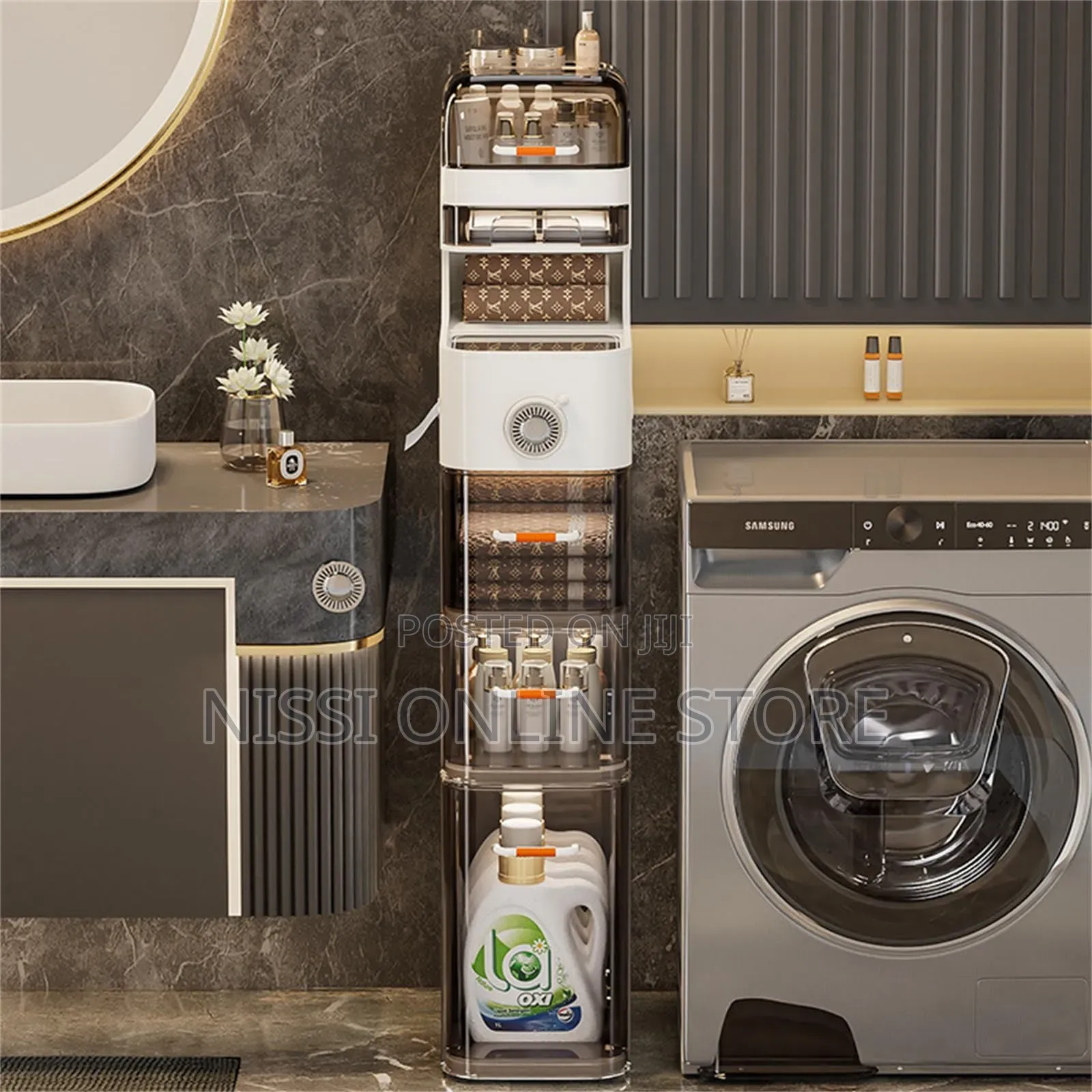 Bathroom Floor Cabinet Organizer With Drawers