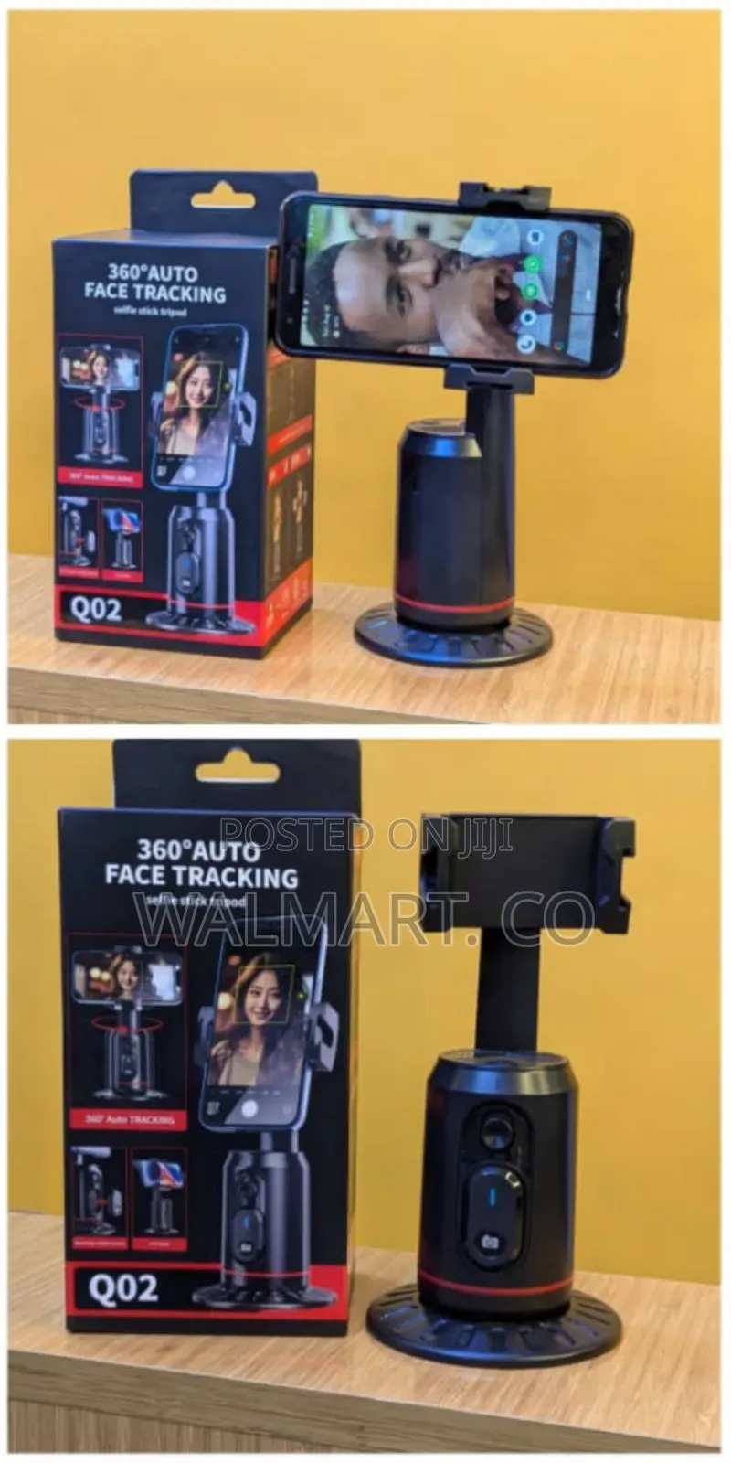 360 Auto Face Tracking Selfie Stick Tripod