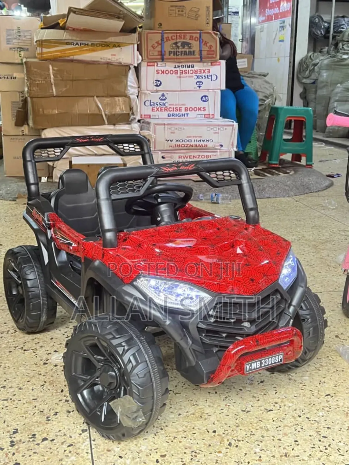 Kids Simple Rechargeable 4 Wheel Cars