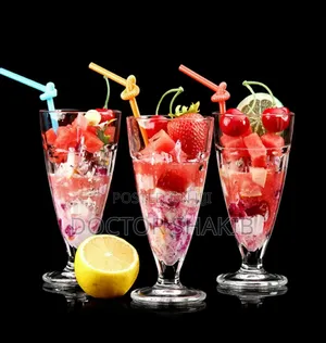 Heavy-Duty Ice Cream Glassware - 6pcs