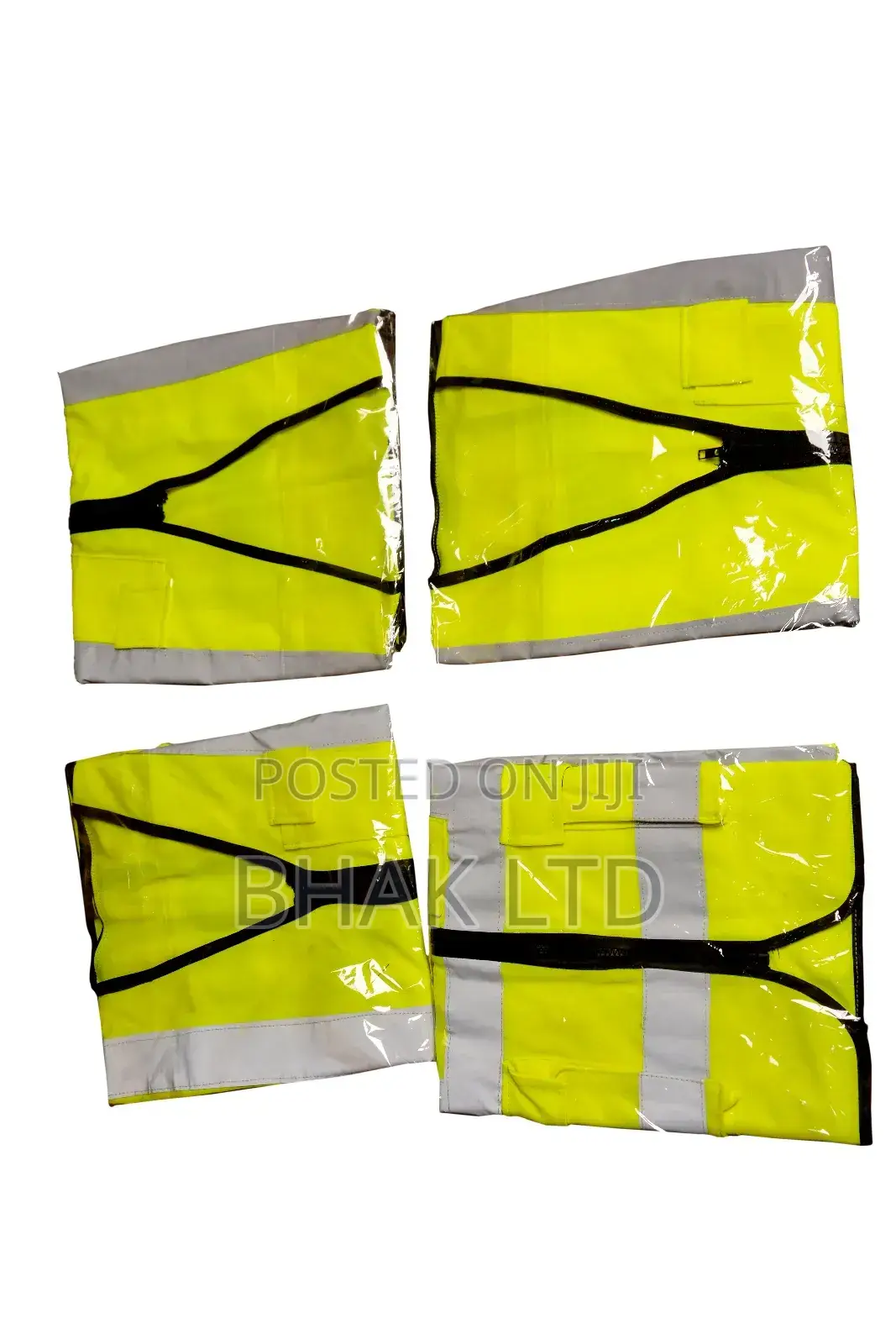Premium High-visibility Reflector Jackets- Green