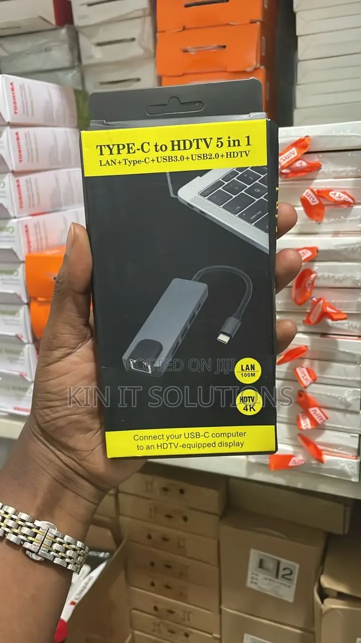 Type C 5 in 1 Adapter