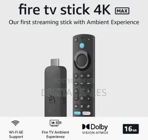 Amazon Original Fire Tv Stick Max 2nd Gen Streaming Device,