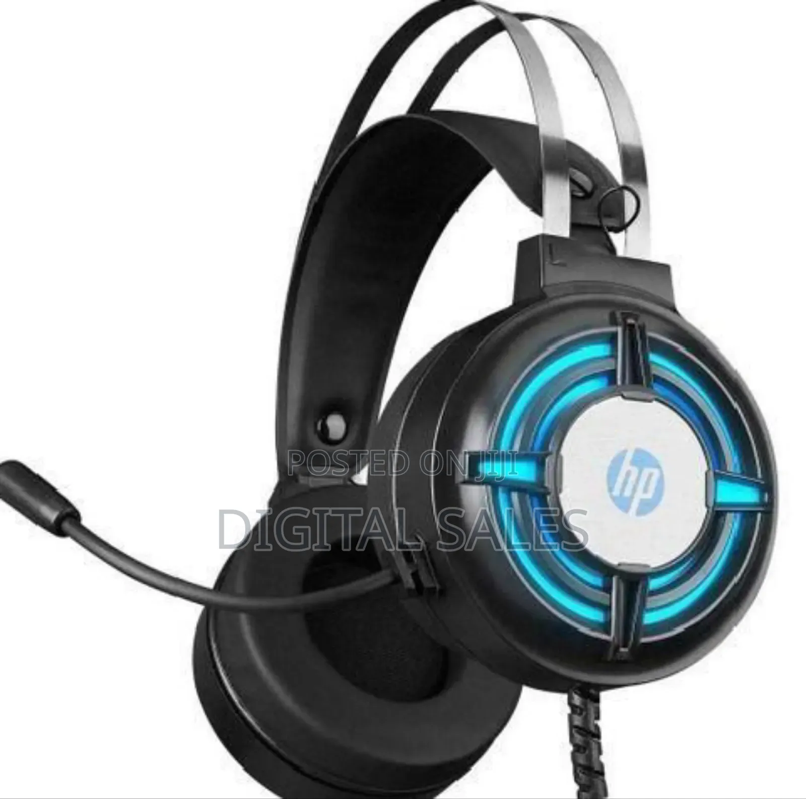 Hp H120 Usb 2 Pin Gaming Headset With Mic, 7.1 Stereo Sound,