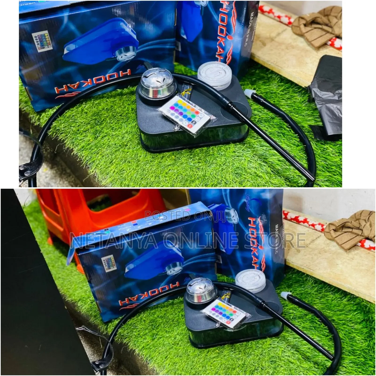 Portable Acrylic Table Shisha Pot