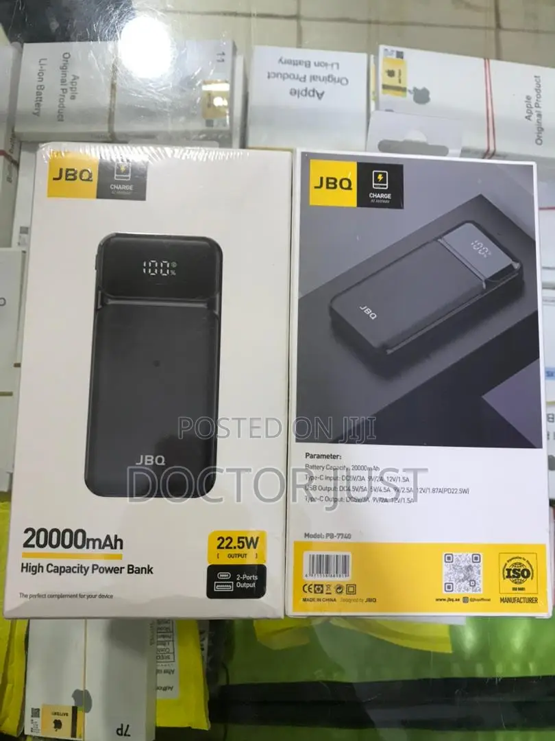 20000mah High Capacity Power Bank