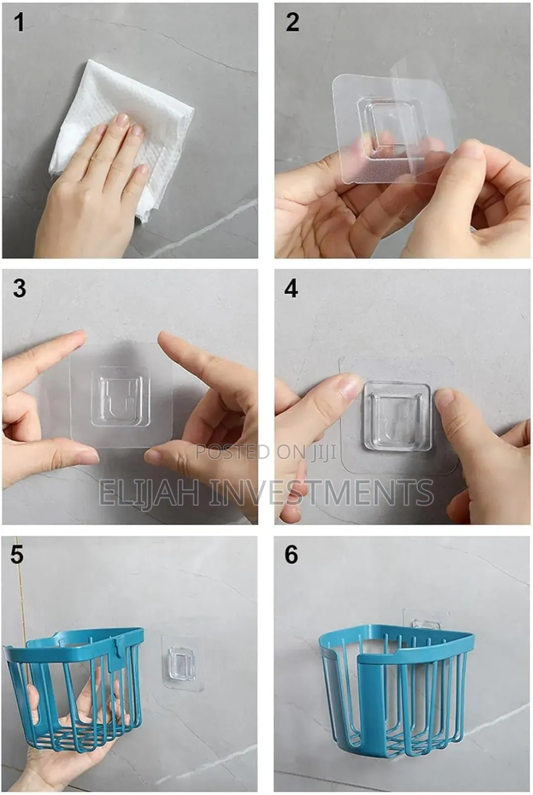 2pcs No Drill Toilet Paper Holders