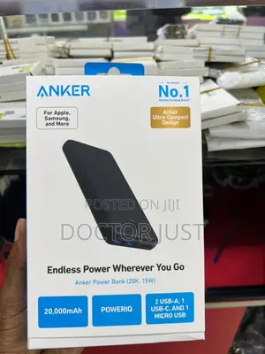 20,000mah Anker Power Bank