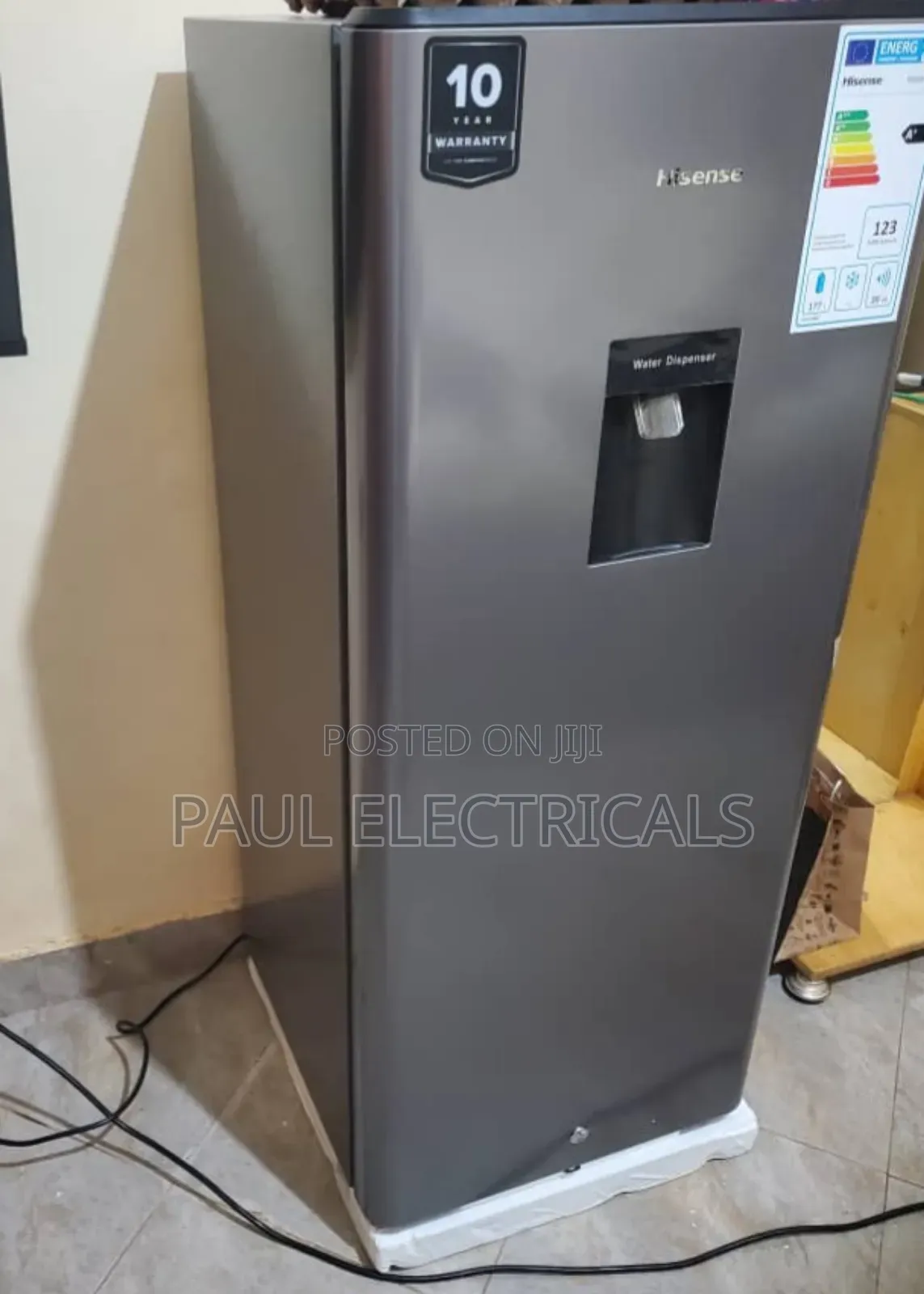 Hisense Single Door 229l With Water Dispenser Fridge