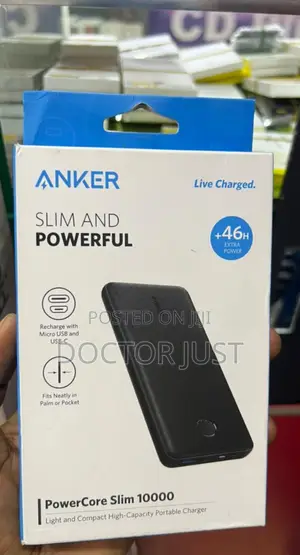 10,000mah Anker Slim Power Bank