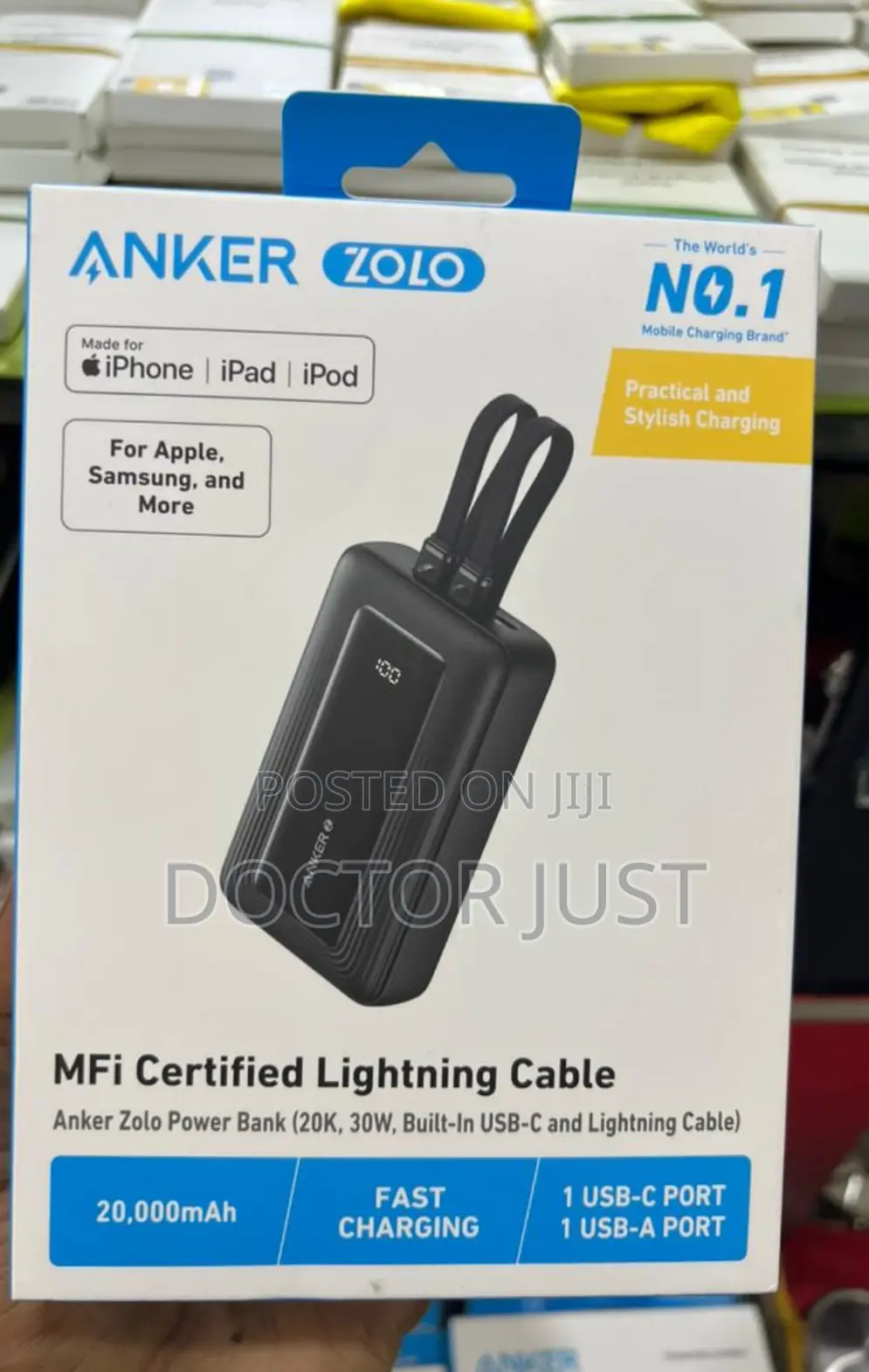 20,000mah Anker Power Bank
