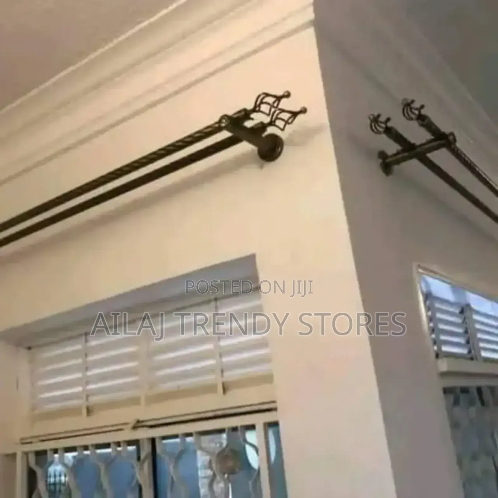 Metallic Big Ticket Curtain Rods Per Metre