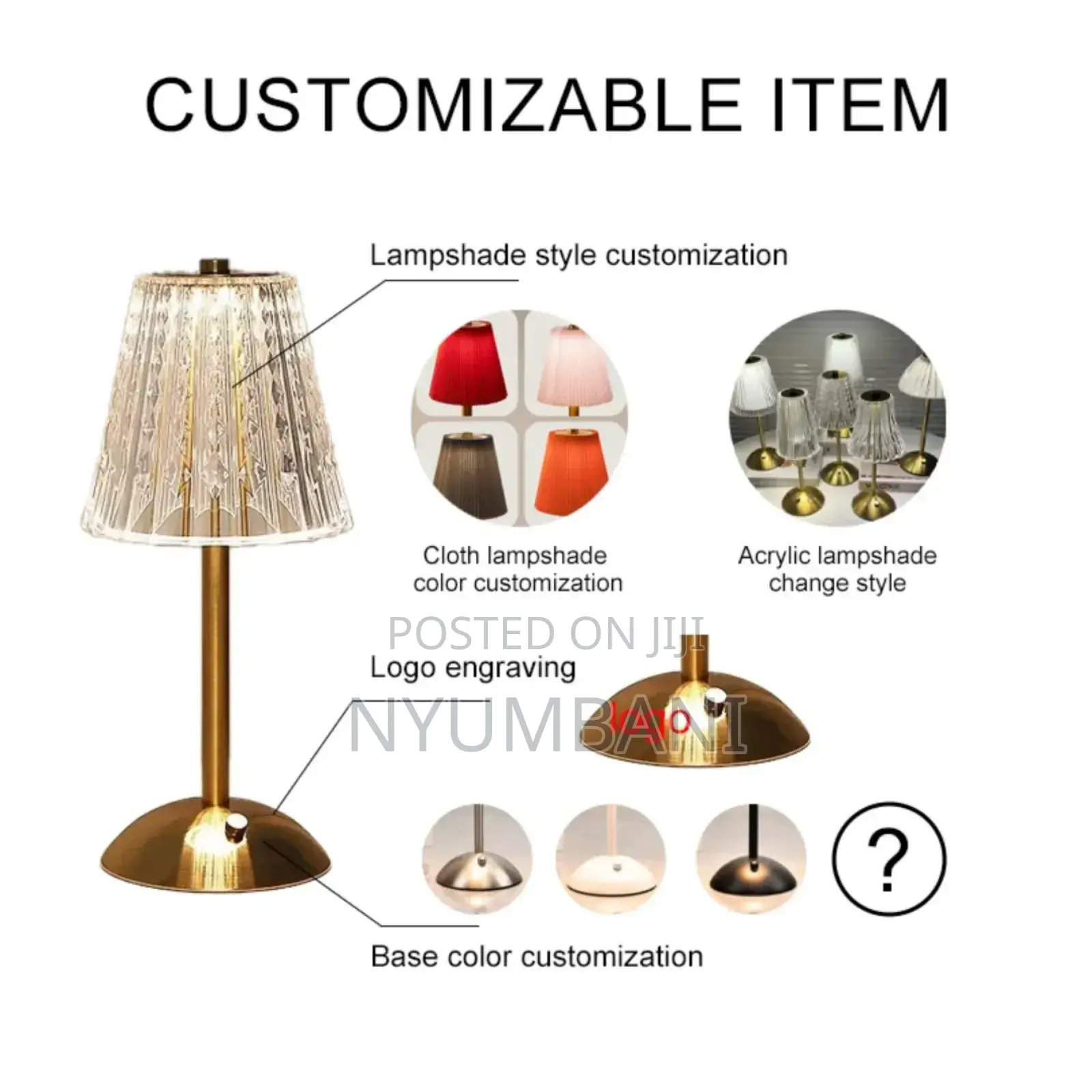 Rechargeable Bed Side Lamp