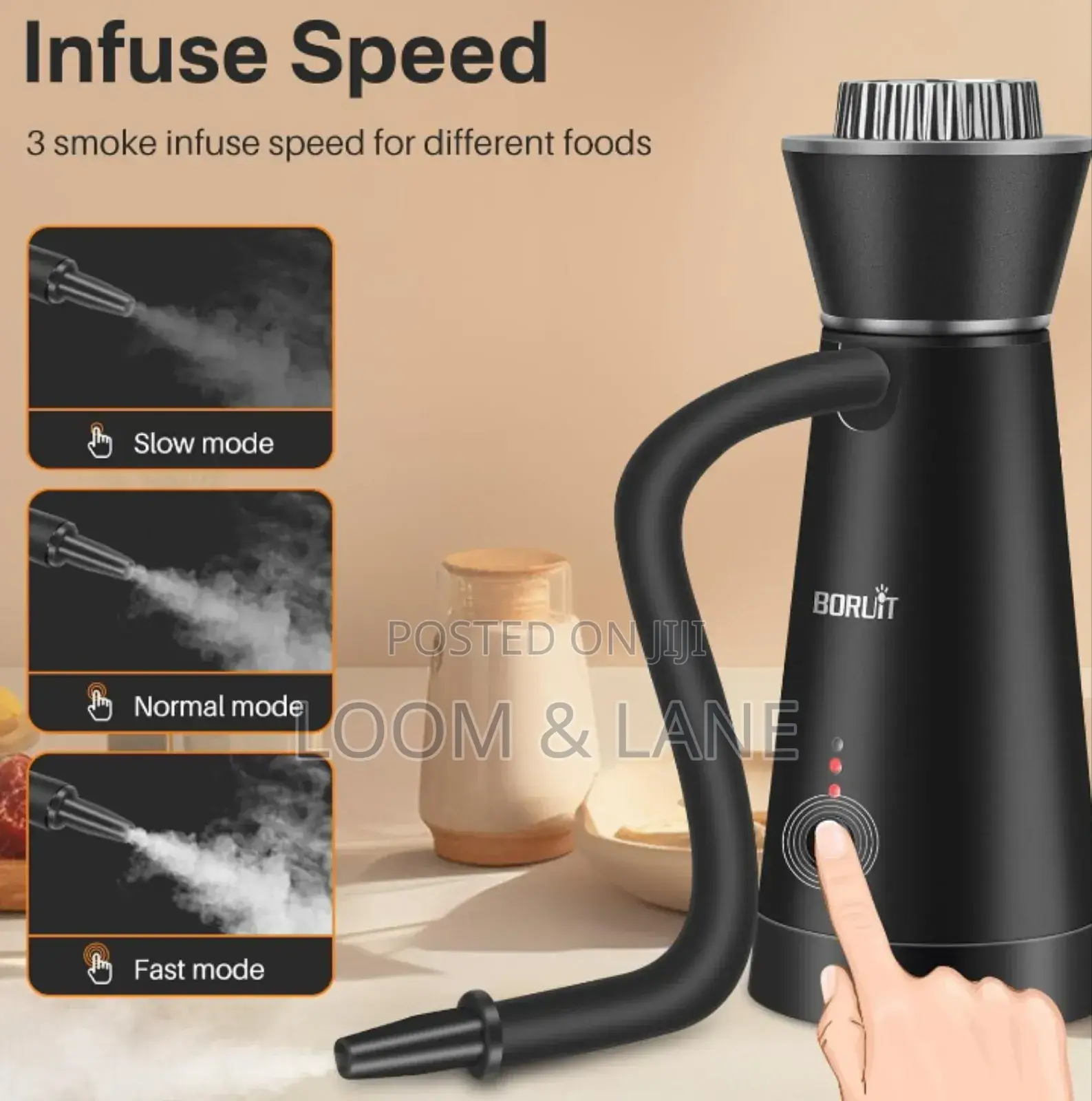Portable Hand-held Smoke Infuser Gun