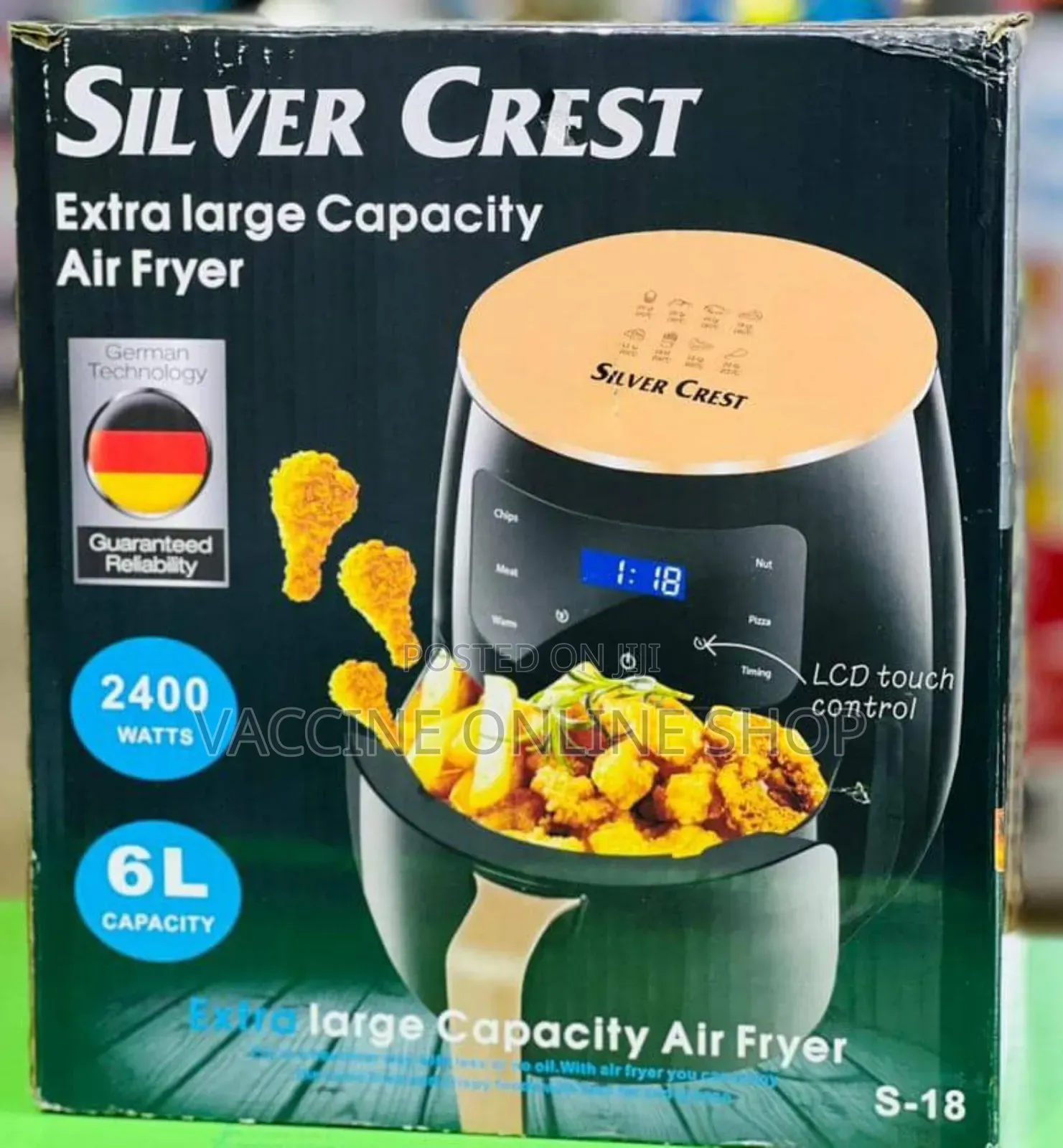 Silver Crest Air Flyer 6l/ Sliver Crest Air Flyer 6l (2d)