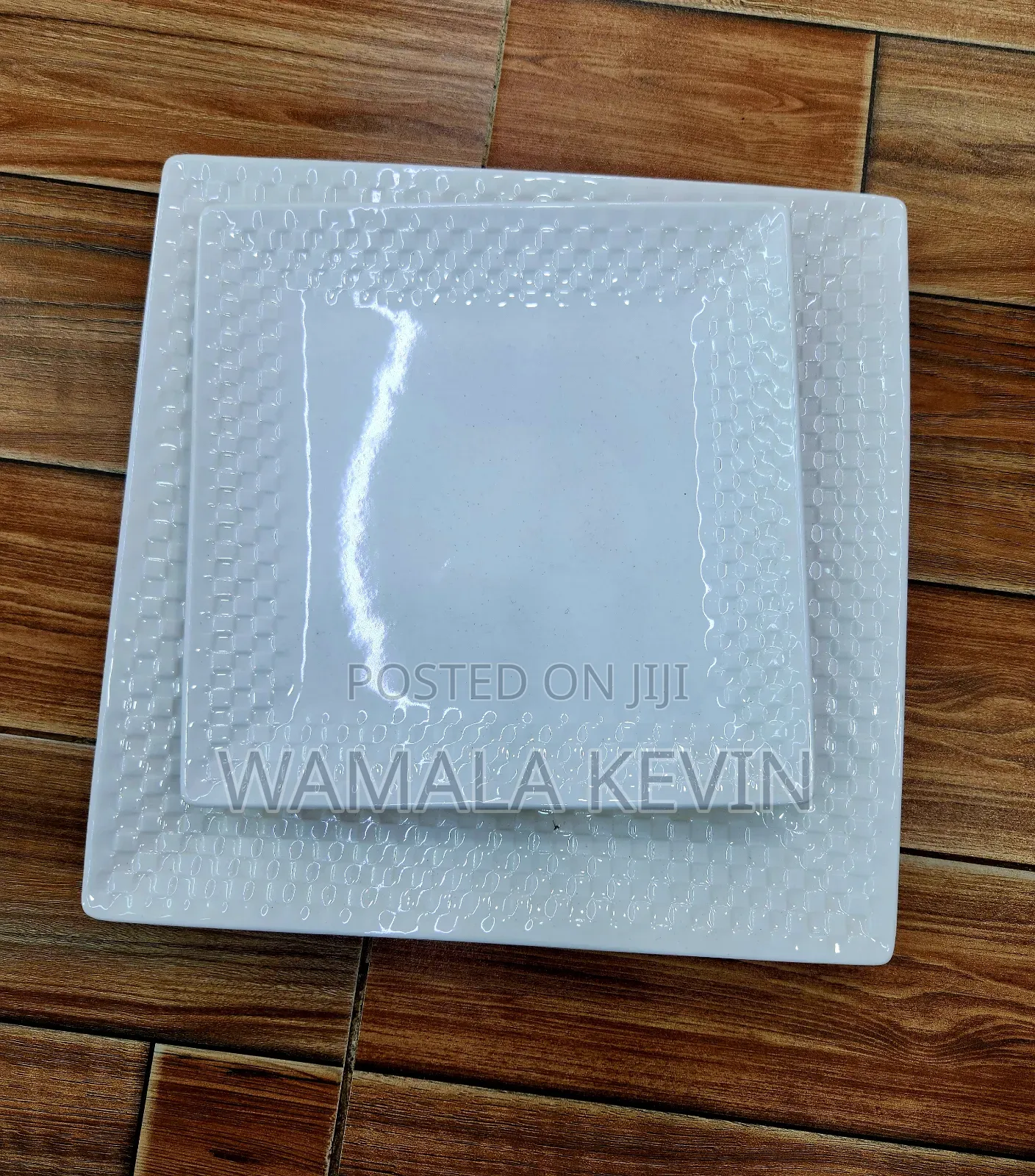 Dinner Plates Square 18pcs
