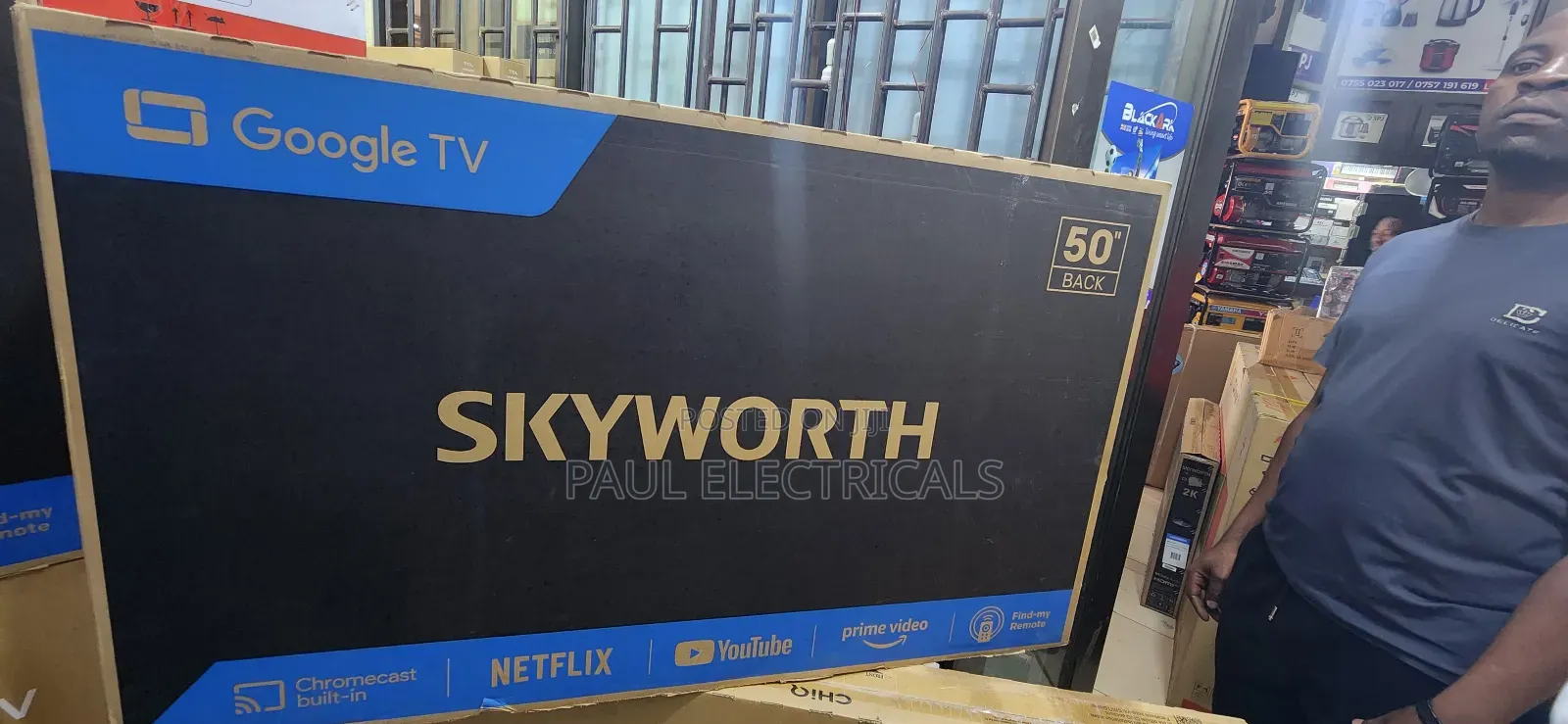 Skyworth 50" Smart Google Tv