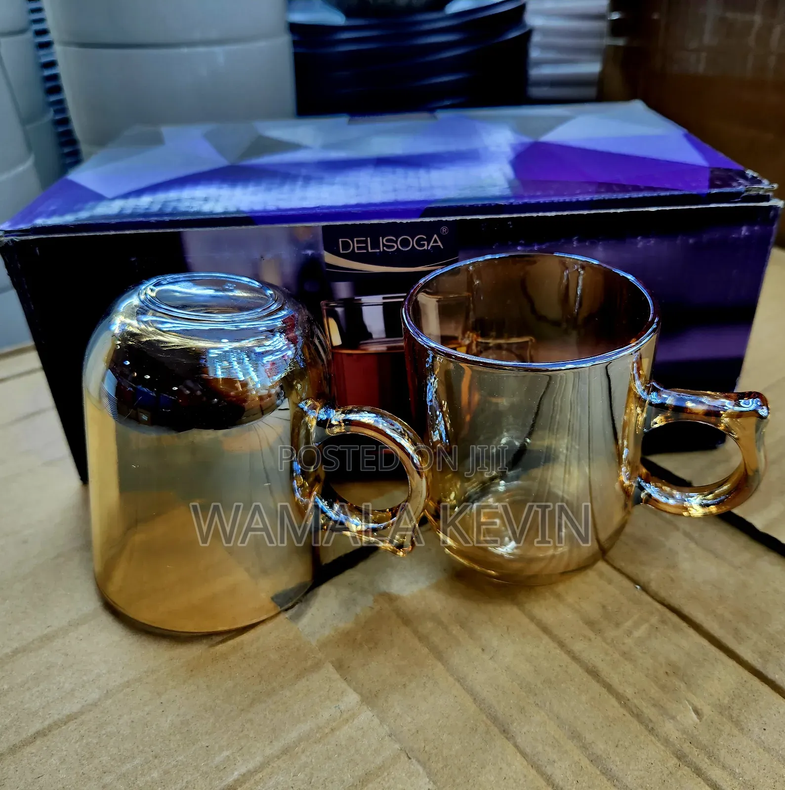 Glass Mugs 6pcs