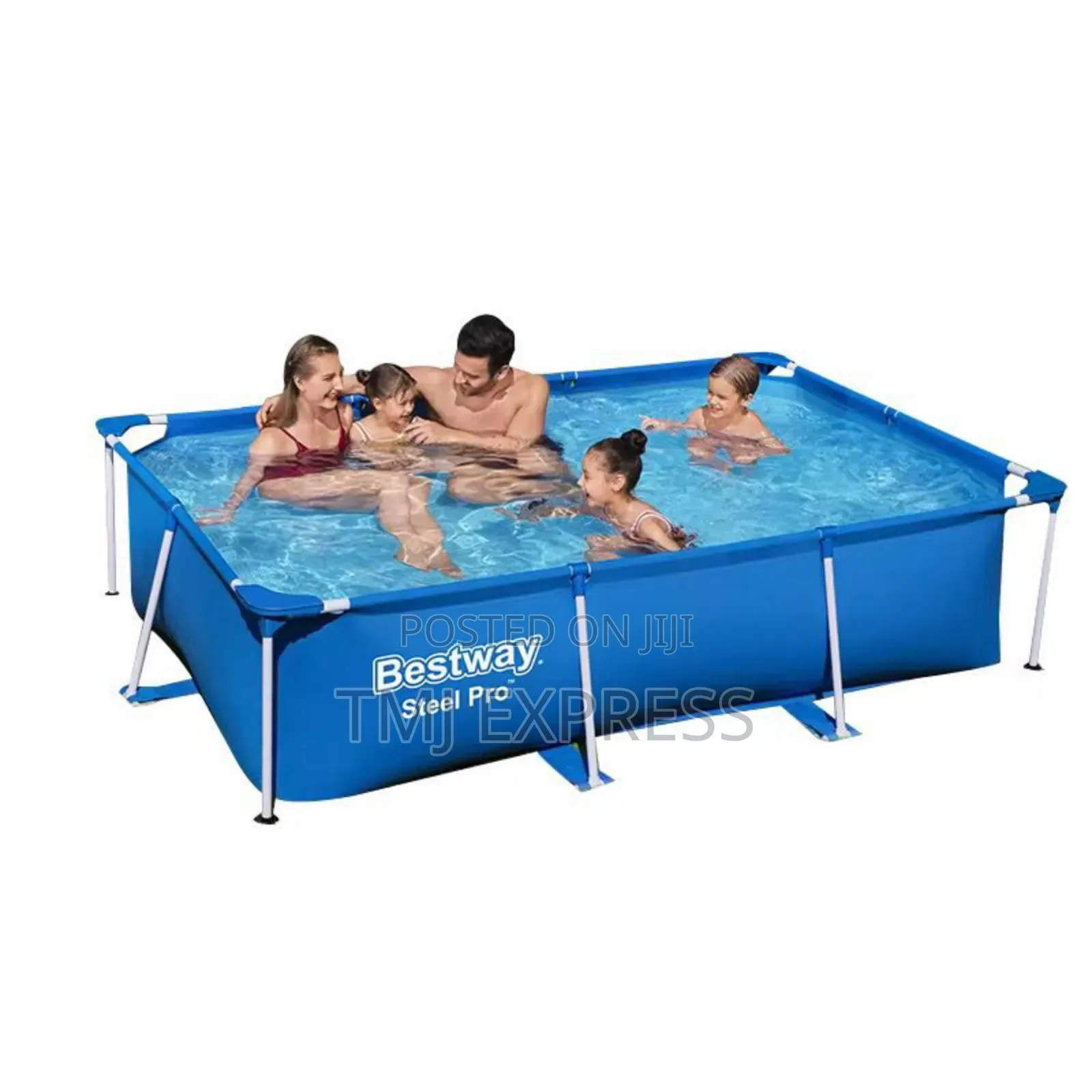 Intex Mettalic Stand Swiming Pool 3meterx2meterx0.75meter