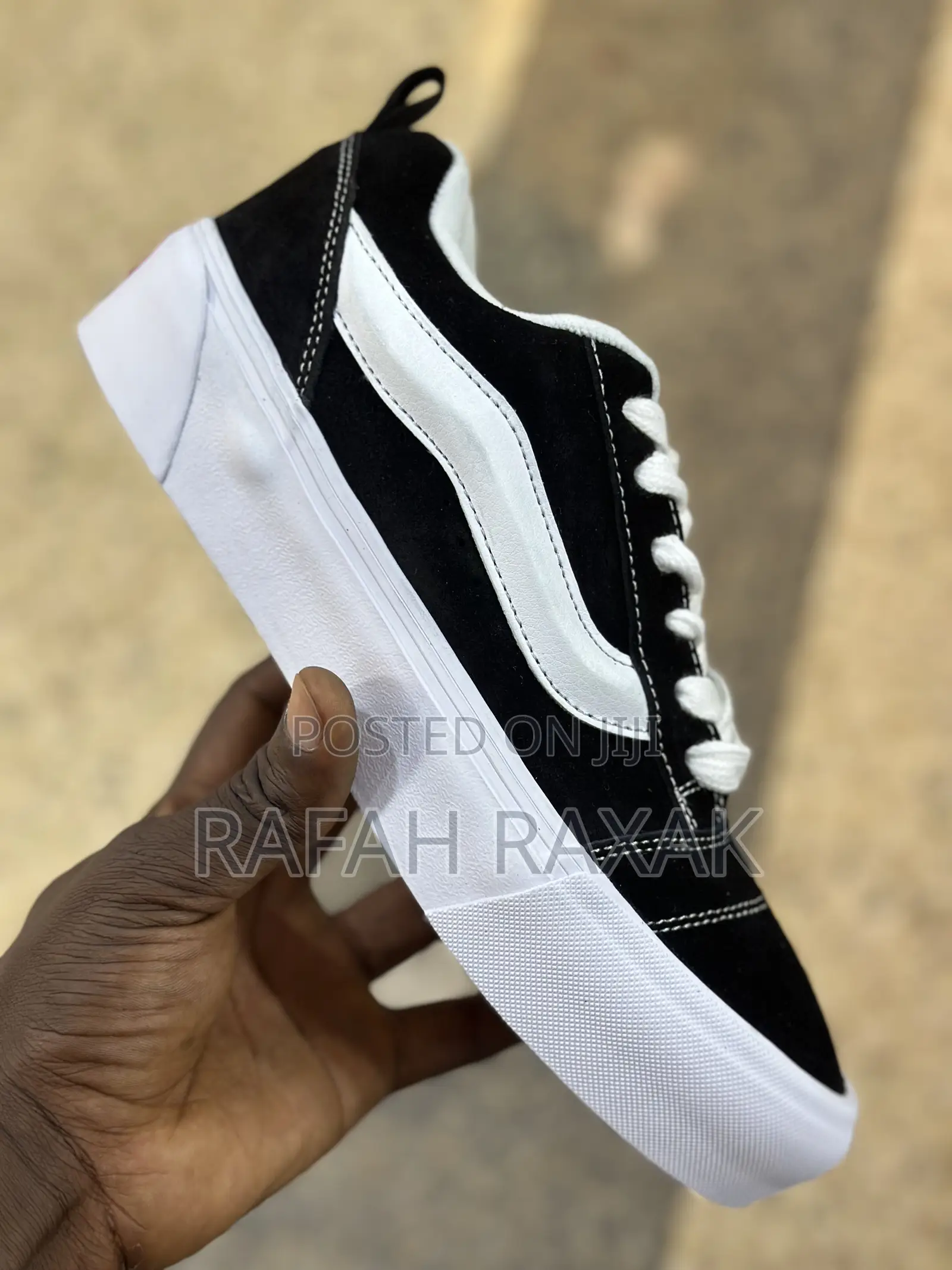 Original Unisex Big Sole Vans Knu Skool Vans Off the Wall
