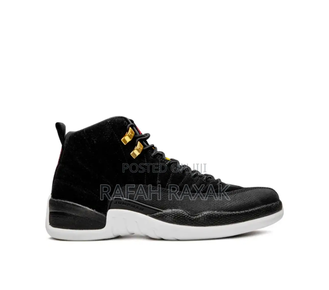 Original Air Jordan 12 Retro “Reverse Taxi” Sneaker