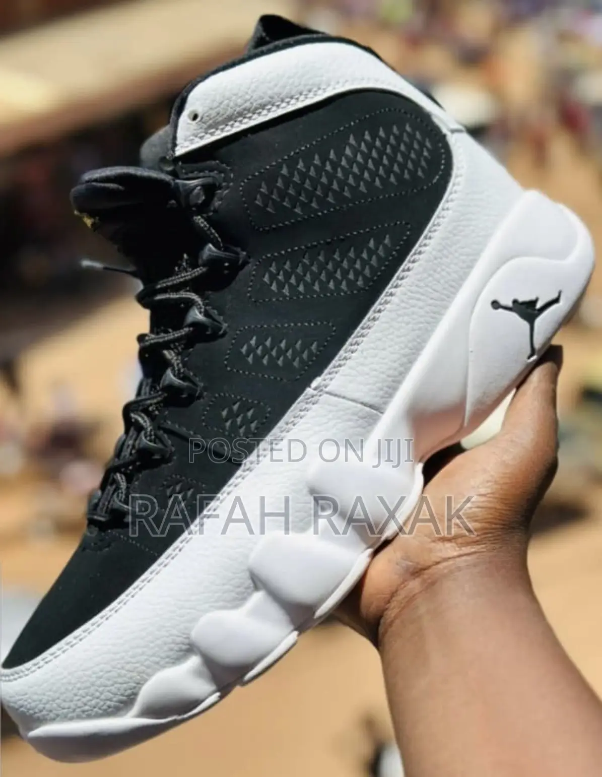 Classic Air Jordan 9 Retro “Particle Grey” Sneakers