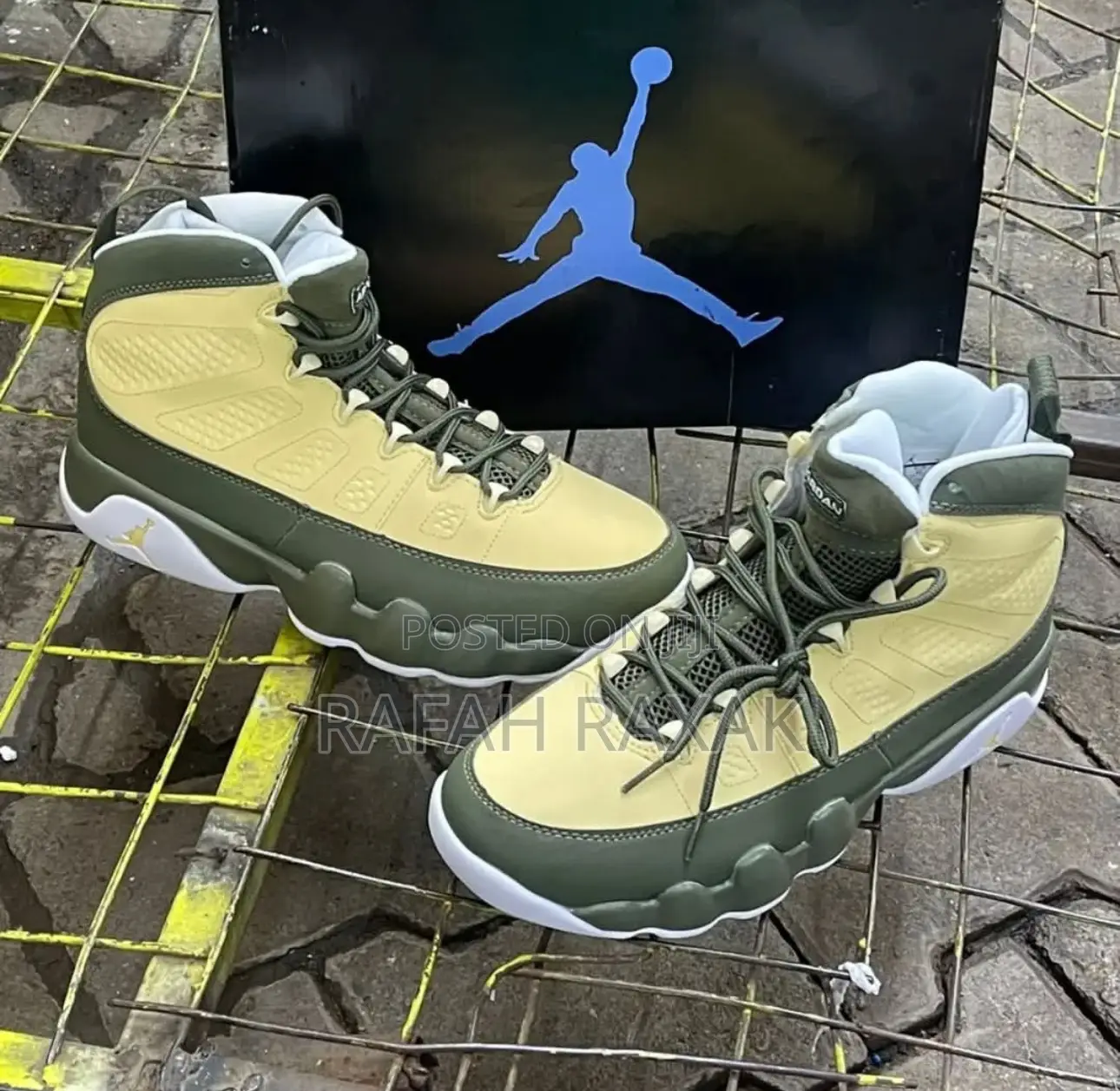 Nike Air Jordan 9 Retro Aj9 “Olive Green” Sneakers