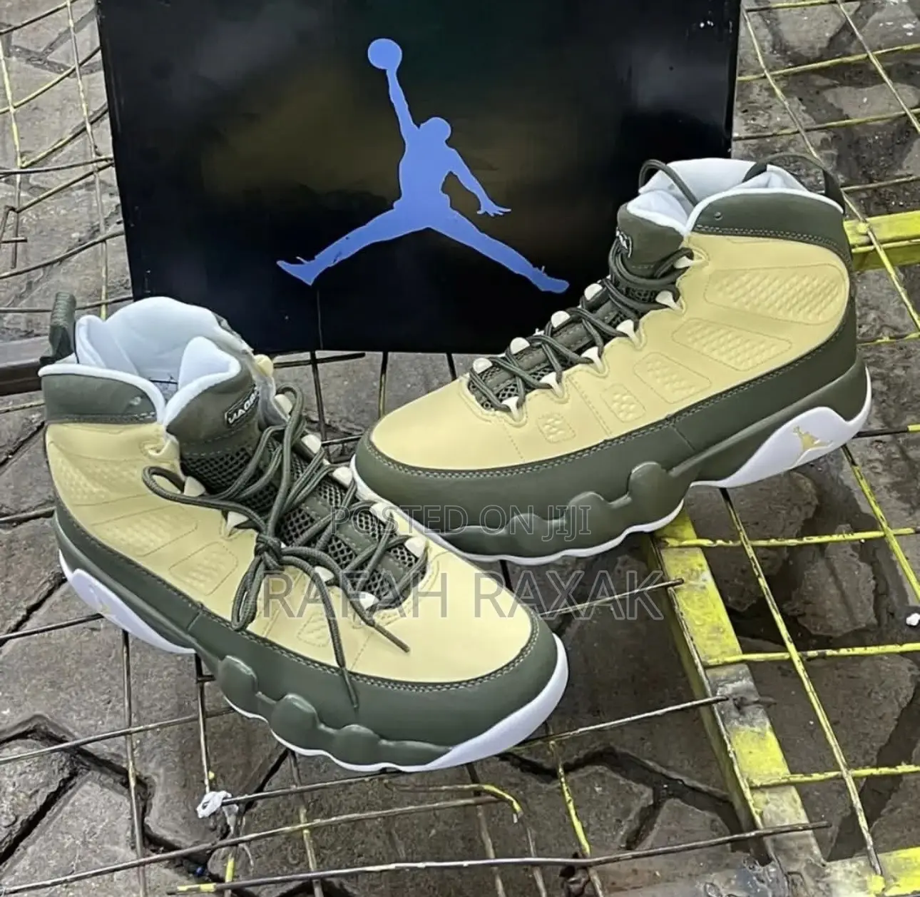 Nike Air Jordan 9 Retro Aj9 “Olive Green” Sneakers