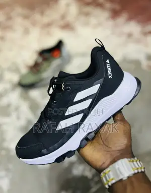 Original Black/White Adidas Terrex GTX Casual Hiking Sneaker