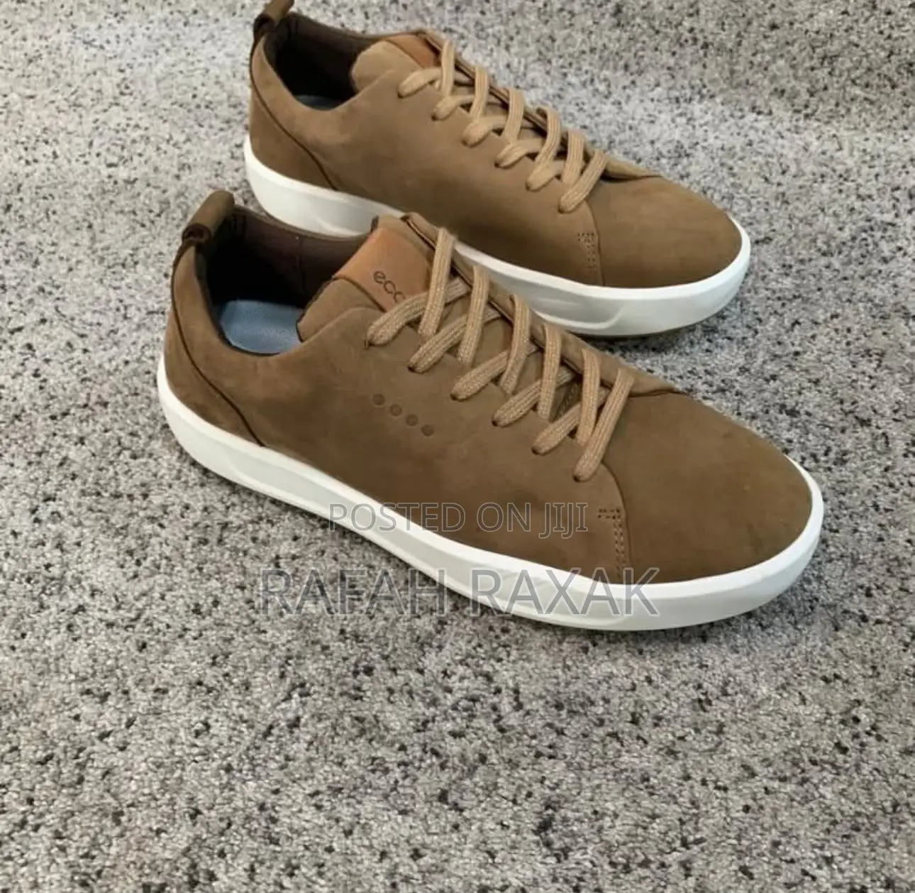 Ecco Golf Pria Genuine Leather Outdoor Casual Sneakers