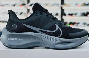 Photo - Black/Grey Nike Zoom X Smiley Trainer Running Sneakers