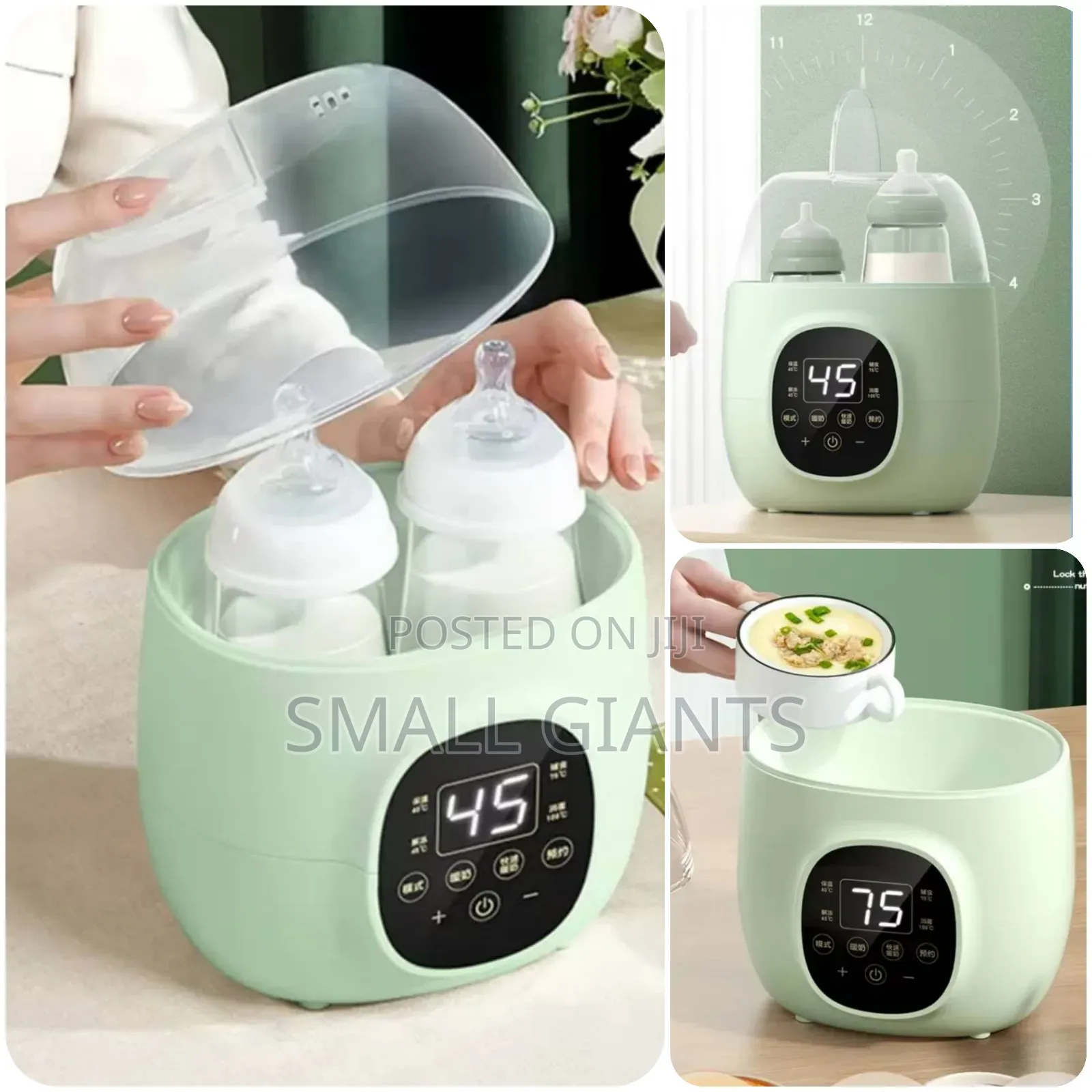 Multifunction Baby Bottle Steriliser and Warmer