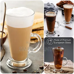 6 Pieces of Irish Coffee Ice Cream Tea Glasses – Colourless
