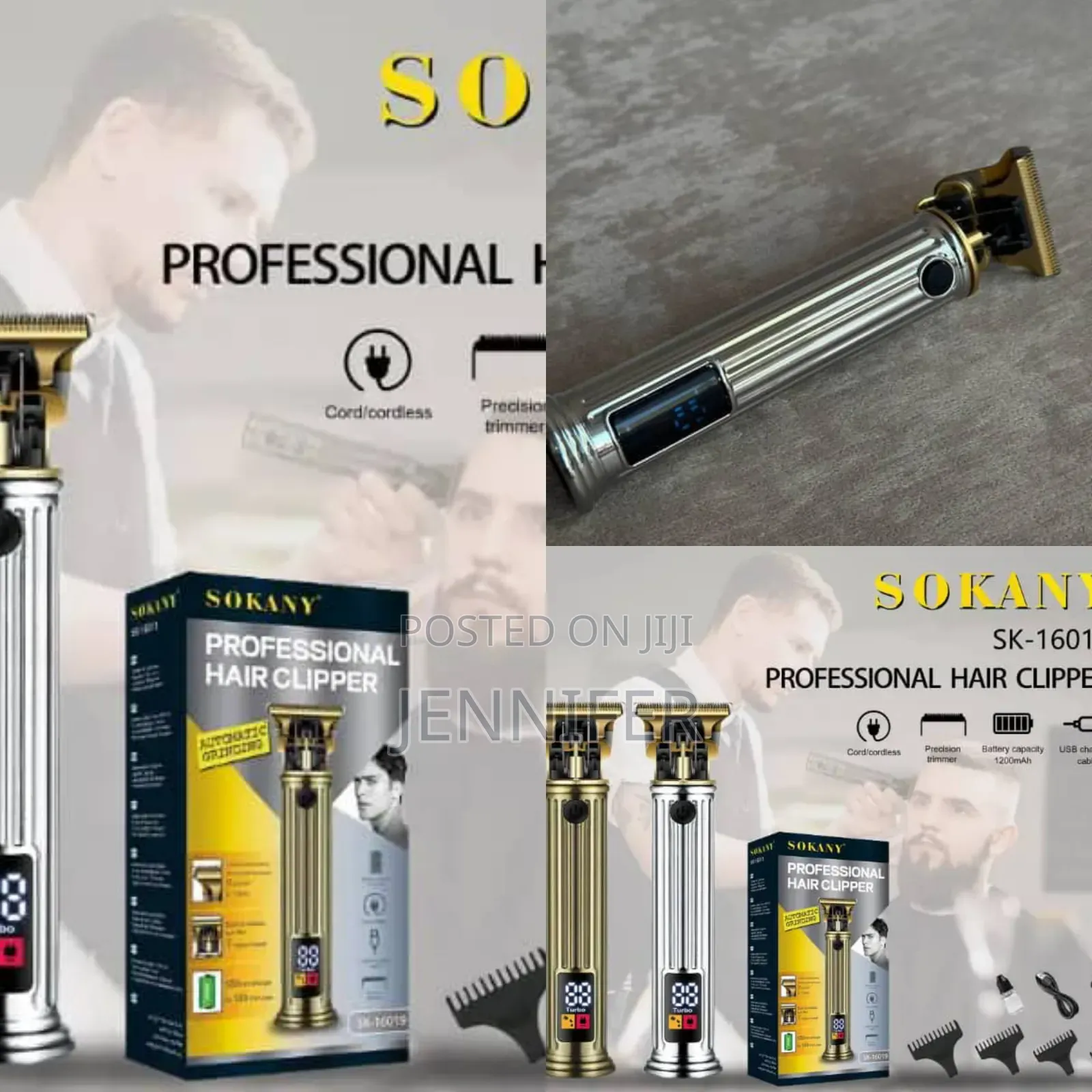 Sokany Professional Hair Clipper (Model Sk-16019)