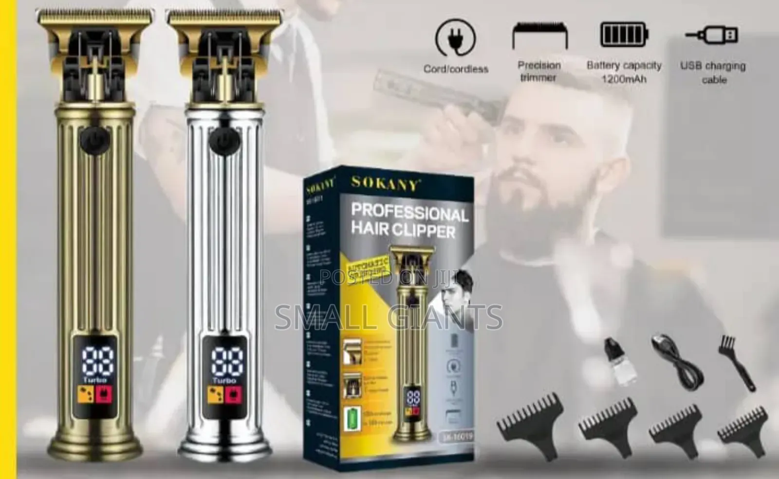 Sokany Professional Hair Clipper (Model Sk-16019)